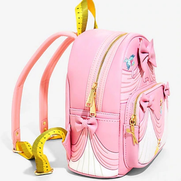 Loungefly Cinderella Pink Dress Mini Backpack main image 9